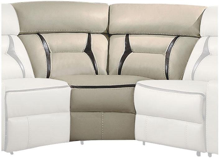 Amite 6pc Sectional Sofa in Beige - Home Discount Furniture - NJ-linden