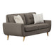 Deryn Loveseat in Gray 8327GY-2 - Home Discount Furniture - NJ-linden