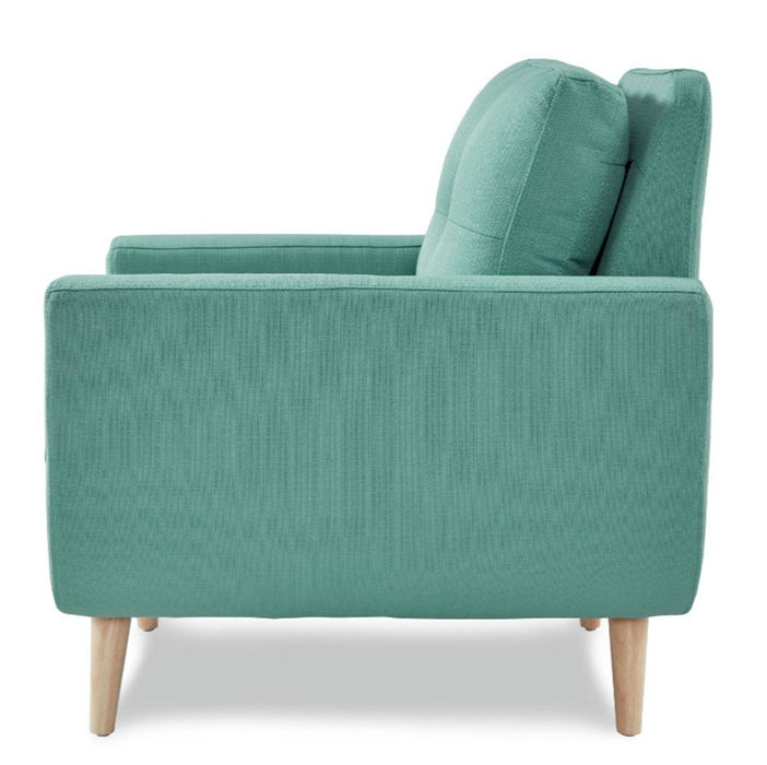 Deryn Chair in Teal 8327TL-1 - Home Discount Furniture - NJ-linden