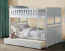 Galen Full/Full Bunk Bed w/ Twin Trundle in White B2053FFW-1*R - Home Discount Furniture - NJ-linden