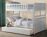 Galen Full/Full Bunk Bed w/ Storage Boxes in White B2053FFW-1*T - Home Discount Furniture - NJ-linden