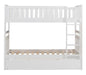 Galen Twin/Twin Bunk Bed w/ Twin Trundle in White B2053W-1*R - Home Discount Furniture - NJ-linden