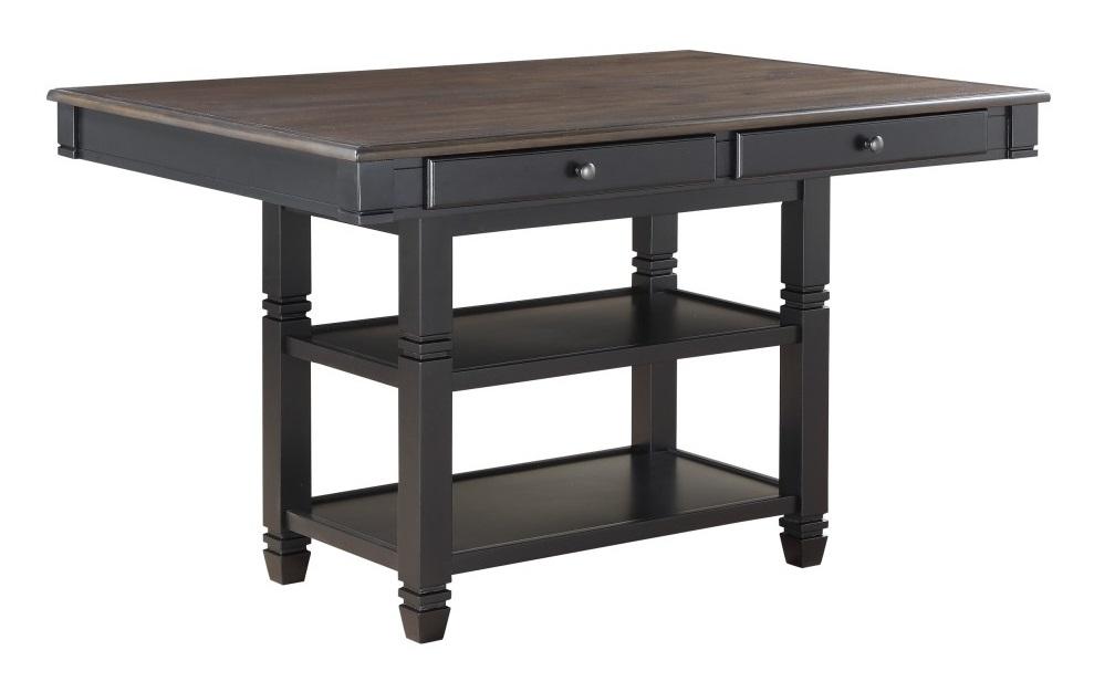 Baywater Counter Height Table in Natural and Black 5705BK-36 - Home Discount Furniture - NJ-linden