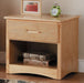 Bartly 1 Drawer Night Stand in Natural B2043-4 - Home Discount Furniture - NJ-linden