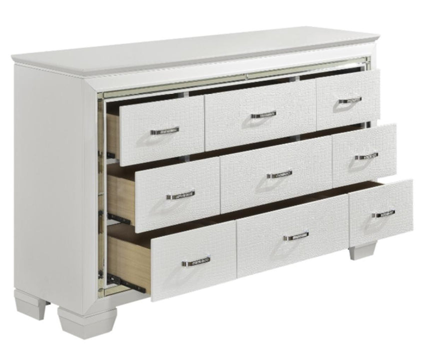 Allura Dresser in White 1916W-5 - Home Discount Furniture - NJ-linden