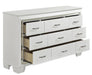 Allura Dresser in White 1916W-5 - Home Discount Furniture - NJ-linden