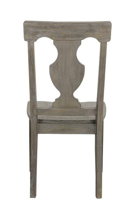 Toulon Side Chair in Dark Pewter (Set of 2) - Home Discount Furniture - NJ-linden