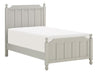 Wellsummer Twin Panel Bed in Gray 1803GYT-1* - Home Discount Furniture - NJ-linden