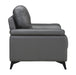 Mischa Chair in Dark Gray 9514DGY-1 - Home Discount Furniture - NJ-linden