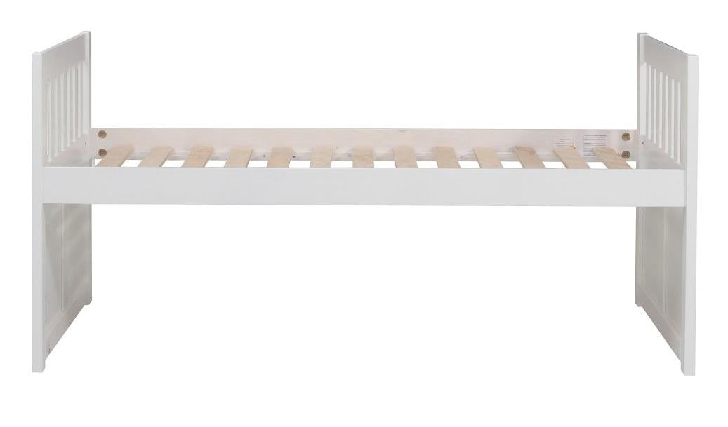 Galen Twin/Twin Trundle Bed with Storage in White B2053PRW-1* - Home Discount Furniture - NJ-linden