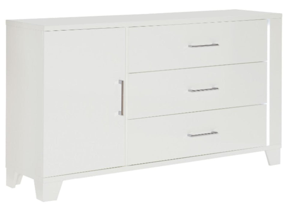 Kerren Dresser in White 1678W-5 - Home Discount Furniture - NJ-linden