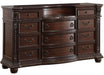 Cavalier Dresser in Dark Cherry 1757-5 - Home Discount Furniture - NJ-linden