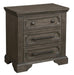 Taulon Nightstand in Dark Oak 5438-4 - Home Discount Furniture - NJ-linden