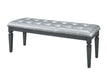 Allura Bed Bench in Gray 1916GY-FBH - Home Discount Furniture - NJ-linden