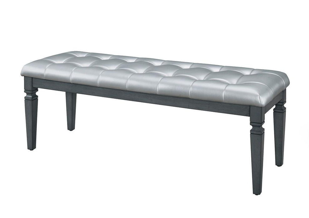 Allura Bed Bench in Gray 1916GY-FBH - Home Discount Furniture - NJ-linden