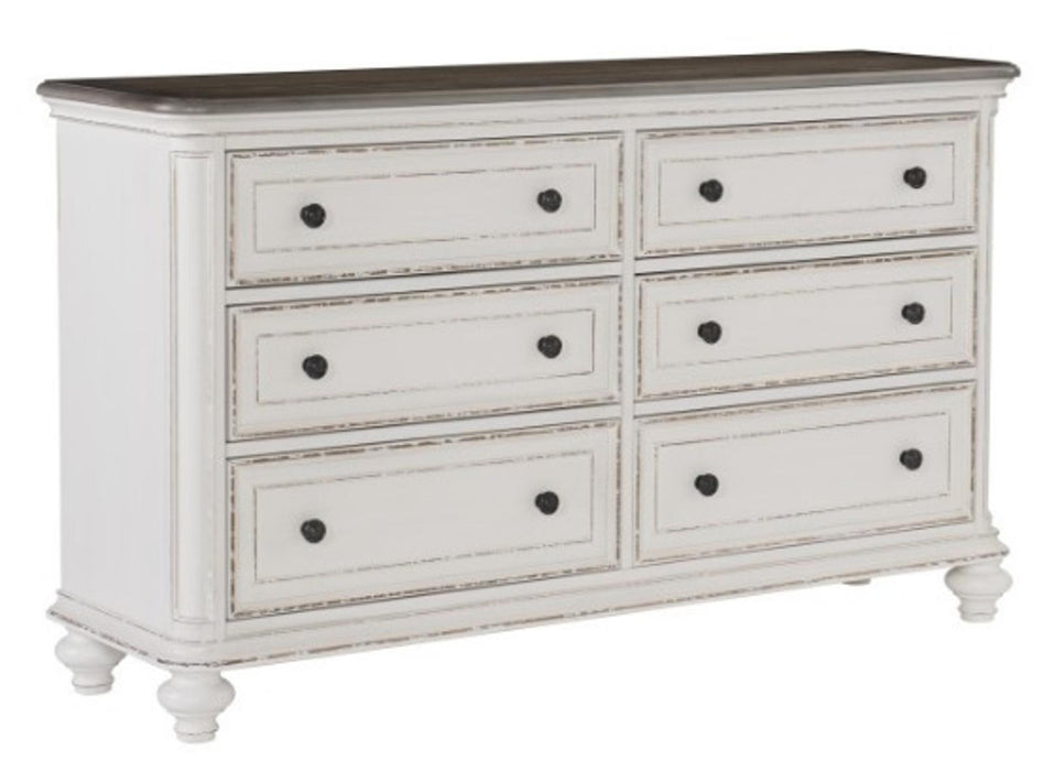 Baylesford Dresser in Two Tone 1624W-5 - Home Discount Furniture - NJ-linden