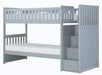 Orion Bunk Bed w/ Reversible Step Storage in Gray B2063SB-1* - Home Discount Furniture - NJ-linden