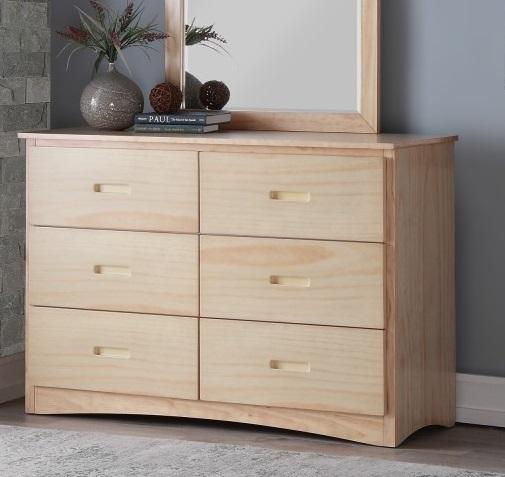 Bartly 6 Drawer Dresser in Natural B2043-5 - Home Discount Furniture - NJ-linden