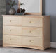 Bartly 6 Drawer Dresser in Natural B2043-5 - Home Discount Furniture - NJ-linden