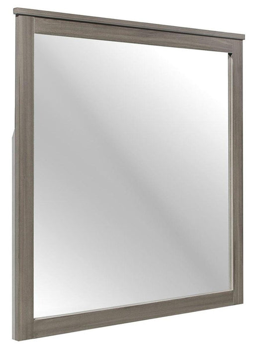 Waldorf Mirror in Dark Gray 1902-6 - Home Discount Furniture - NJ-linden