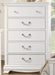 Lucida 5 Drawer Chest in White 2039W-9 - Home Discount Furniture - NJ-linden