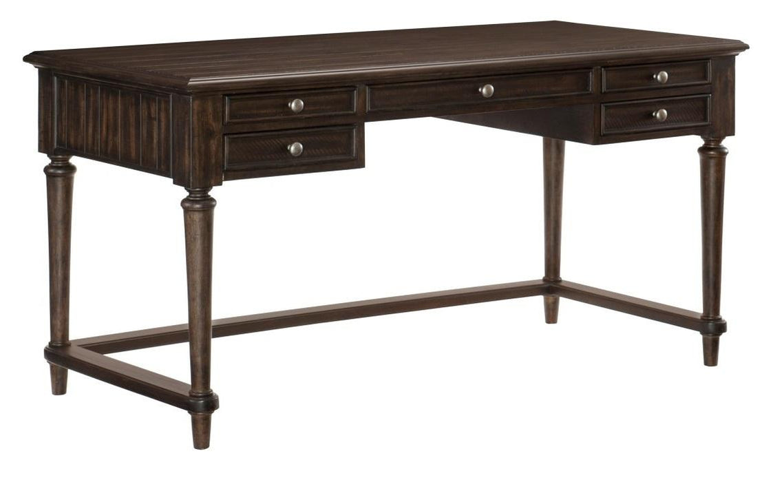 Cardano Writing Desk w/ 3 Working Drawers in Charcoal 1689-16 - Home Discount Furniture - NJ-linden