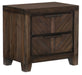 Parnell Nightstand in Rustic Cherry 1648-4 - Home Discount Furniture - NJ-linden