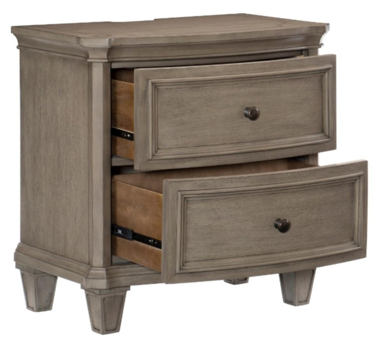 Vermillion Nightstand in Gray 5442-4 - Home Discount Furniture - NJ-linden