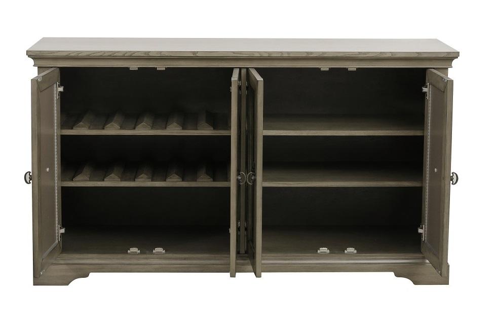 Vermillion Server in Gray 5442-40 - Home Discount Furniture - NJ-linden