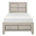 Quinby Twin Panel Bed in Light Brown 1525T-1 - Home Discount Furniture - NJ-linden