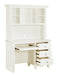 Meghan Writing Hutch/ Desk Set in White 2058WH-14* - Home Discount Furniture - NJ-linden