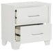 Kerren Nightstand in White 1678W-4 - Home Discount Furniture - NJ-linden
