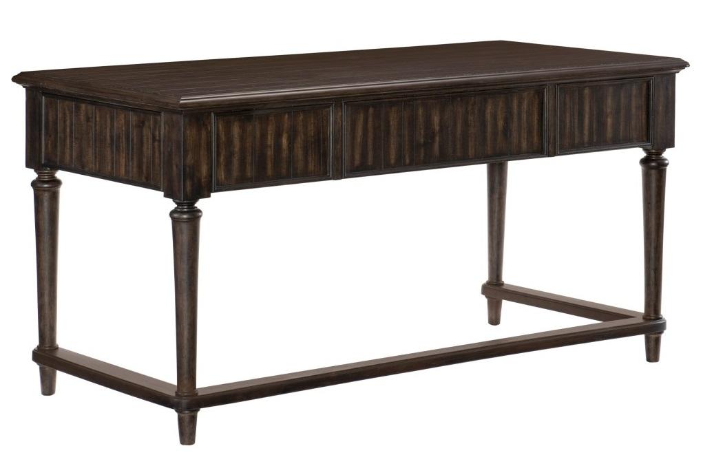 Cardano Writing Desk w/ 3 Working Drawers in Charcoal 1689-16 - Home Discount Furniture - NJ-linden