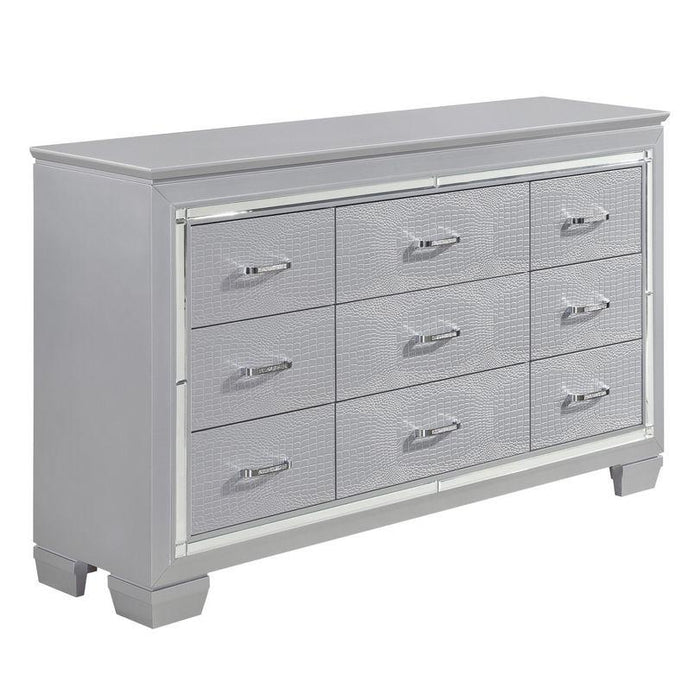 Allura Dresser in Silver 1916-5 - Home Discount Furniture - NJ-linden