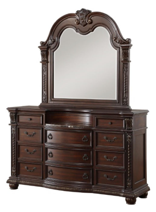 Cavalier Dresser in Dark Cherry 1757-5 - Home Discount Furniture - NJ-linden
