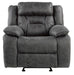 Madrona Hill Glider Reclining Chair in Gray 9989GY-1 - Home Discount Furniture - NJ-linden
