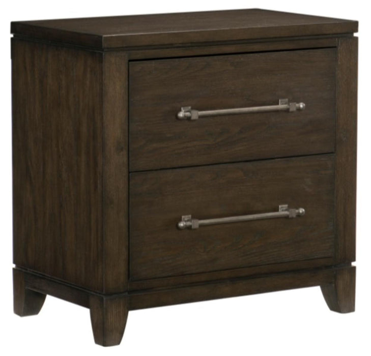 Griggs Nightstand in Dark Brown 1669-4 - Home Discount Furniture - NJ-linden