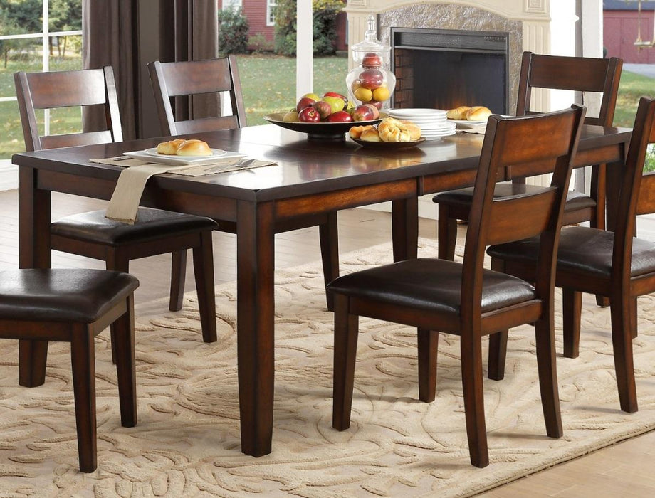 Mantello Dining Table in Cherry 5547-78 - Home Discount Furniture - NJ-linden