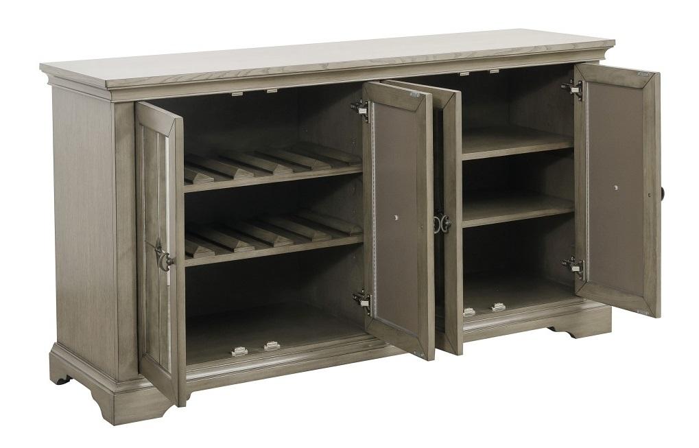 Vermillion Server in Gray 5442-40 - Home Discount Furniture - NJ-linden