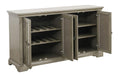 Vermillion Server in Gray 5442-40 - Home Discount Furniture - NJ-linden