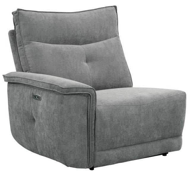 Tesoro Power Double Reclining Sofa w/ Power Headrests in Dark Gray 9509DG-3PWH* - Home Discount Furniture - NJ-linden