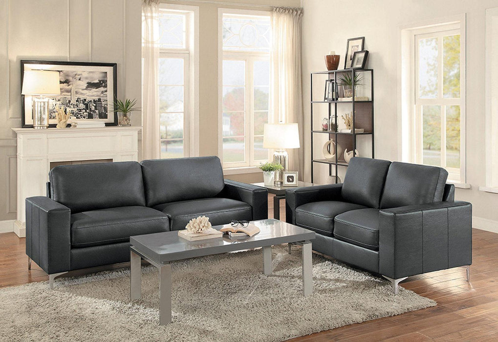 Iniko Loveseat in Gray 8203GY-2 - Home Discount Furniture - NJ-linden