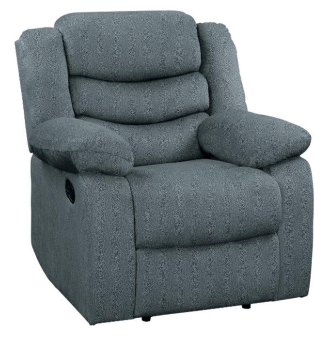 Discus Double Reclining Chair in Gray 9526GY-1 - Home Discount Furniture - NJ-linden