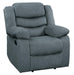 Discus Double Reclining Chair in Gray 9526GY-1 - Home Discount Furniture - NJ-linden