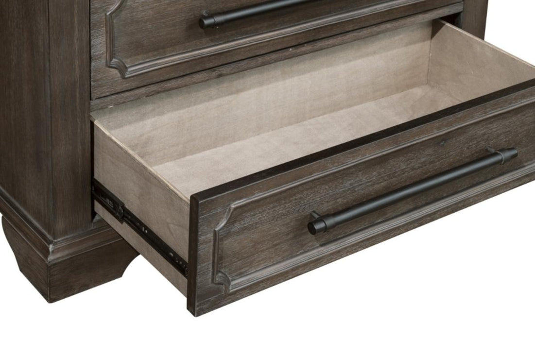 Taulon Chest in Dark Oak 5438-9 - Home Discount Furniture - NJ-linden