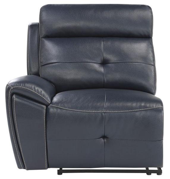 Avenue Left Side Reclining Chair in Navy 9469NVB-LR - Home Discount Furniture - NJ-linden