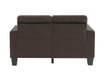 Lantana Sofa in Chocolate 9957CH-3 - Home Discount Furniture - NJ-linden