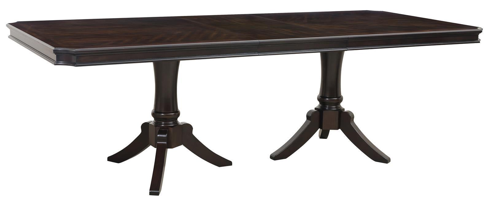 Marston Rectangular Dining Table in Dark Cherry 2615DC-96 - Home Discount Furniture - NJ-linden
