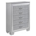 Allura Chest in Silver 1916-9 - Home Discount Furniture - NJ-linden
