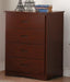 Rowe 4 Drawer Chest in Dark Cherry B2013DC-9 - Home Discount Furniture - NJ-linden